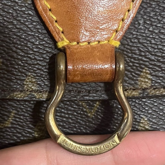 Louis Vuitton Monogram Canvas Small Saint Cloud Crossbody Bag - Picture 4 of 17